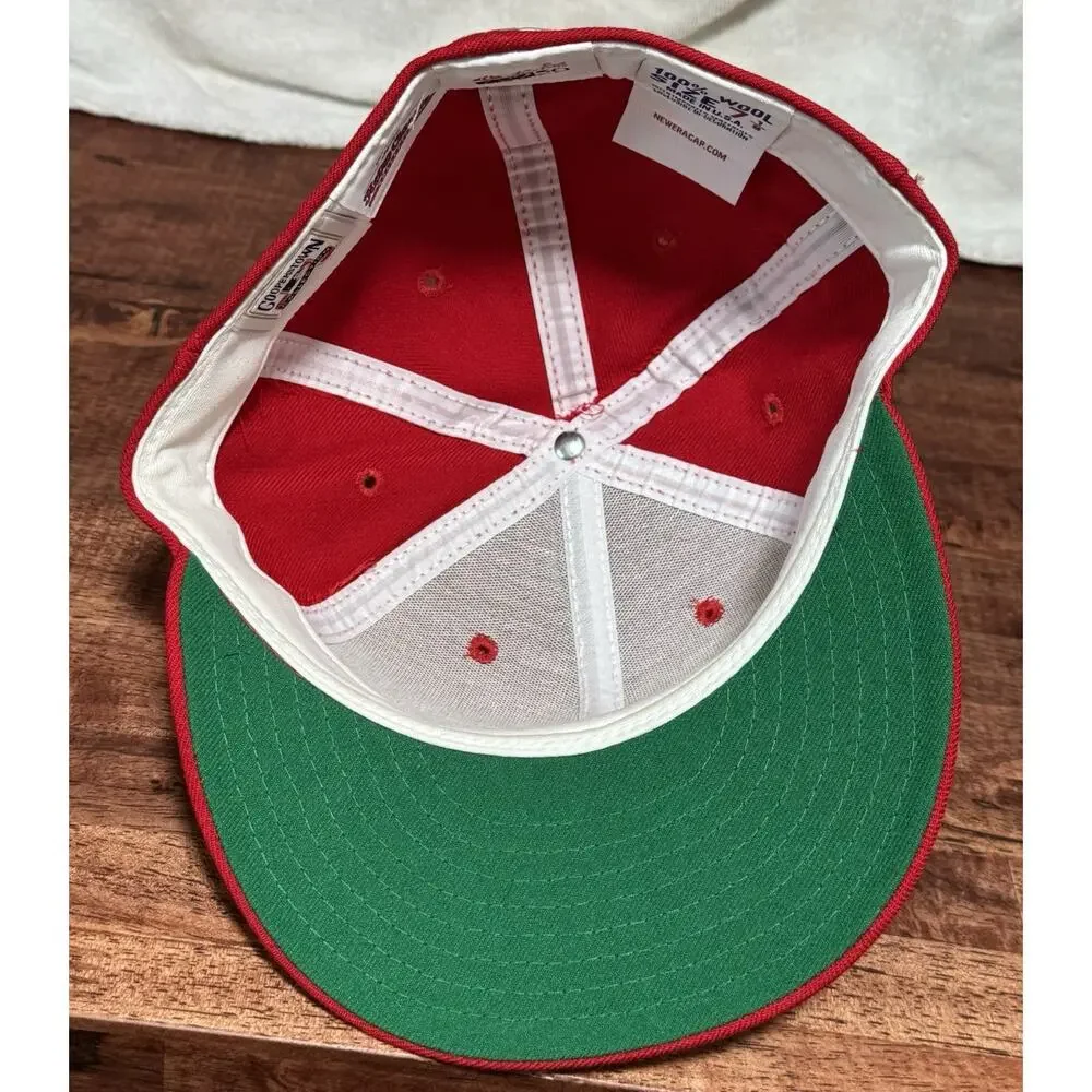 New Era Seattle Pilots Red Hat 7 1/8 Retro Classic Cap